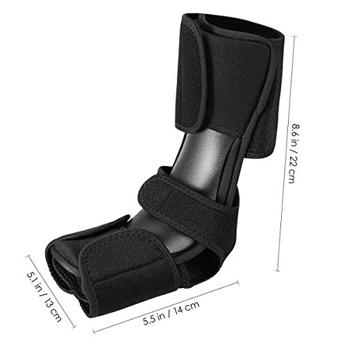 Plantar Night Splint Foot Support Brace Adjustable Foot Stabilizer Unisex Fits for Right or Left Foot ankle brace