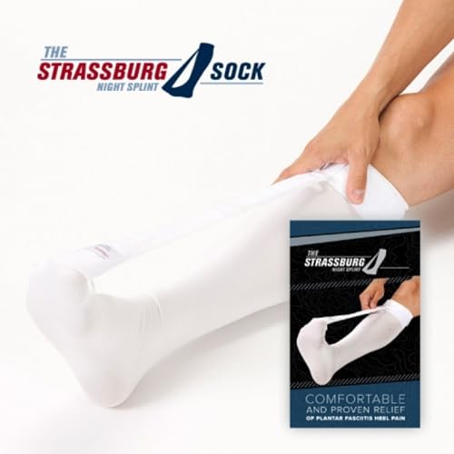 Strassburg Sock White Large Size (fits calf circumference from 16 to 21 inches) - size: Large