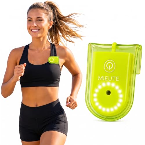 Clip-On Personal Safety Alarm 130dB for Women with LED Strobe - color: Fluorescent Green