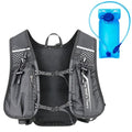 Lightweight Running Hydration Vest 2L Water Bladder for Women Men - color: Blak, size: Vest + 2L Bladder