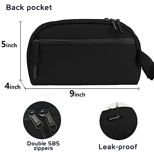Cerbonny Small Cooler Bag,Freezable Lunch Bag,Built-in ice pack - color: Black