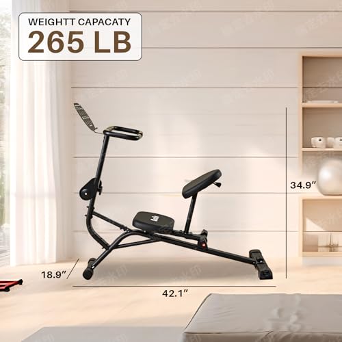 Full Body Stretching Bench, Seated Posture Back Traction Device for Lower Back Pain Relief, Spinal Traction, Sitting Stretching Tool for Home Gym and Office