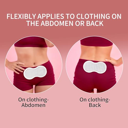 KONGDY Menstrual Heat Patches 5 Pcs for Cramp Relief Heating Therapy Pads