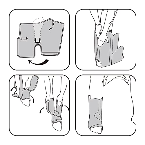 Mcmanus Cold Therapy pad for Foot and Ankle Pad | Ergonomic Pad for Post-Operative Pain and Swelling | Works with Cryotherapy and Cold Therapy Machines | Includes Hose Connectors and Elastic Straps