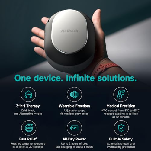 Nekteck Portable Cold Therapy Machine Recovery Therm Cube for Pain Relief