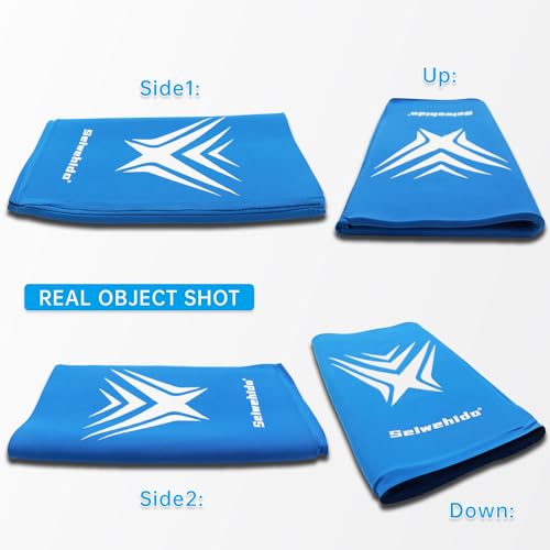 Extended Leg Knee Ice Pack Wrap Ice Sleeve for Knees Injuries Reusable Soft - color: Blue-1 Pack