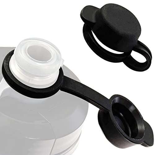 Samorillo [2-Pack] Mud Caps for CamelBak Bottles - BPA-Free, Phthalate-Free, Lead-Free Silicone Cap/Top - Fits All Podium and Peak Fitness Bottles