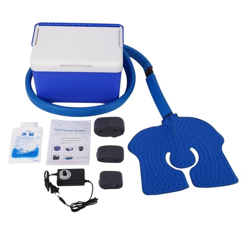 Cold Therapy Ice Machine for Knee After Surgery, Ice Machine for Shoulder After Recovery Care - Cryotherapy Freeze Kit with Universal Pad for Joint Ice Therapy, Post-Surgery Pain Relief Device