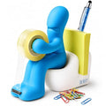 The Butt Tape Dispenser – Funny Blue Desk Accessories, Office Gag Gift - color: Blue