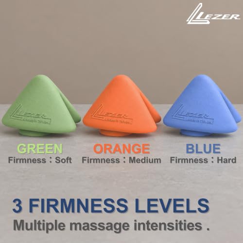 Large Trigger Massage Point, 3-Angle Deep Tissue, Suction Design, Orange - style: 04 - Large Trigger Orange