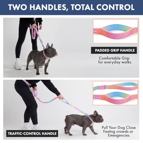 Spark Paws Hands Free Dog Leash - Bungee Waist Belt for Running & Walking - color: Army Green