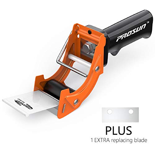 Fast Reload 2 Inch Tape Gun Dispenser Packing Packaging Sealing Cutter Orange