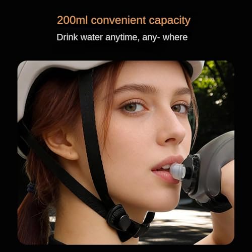 Wrist Water Bottle for Sports 200ml Silicone Leak-Proof Hands-Free