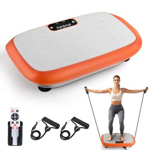 Vibration Plate Exercise Machine for Weight Loss Fitness Equipment, Vibration Plate Platform for Home Fitness,Lymphatic Drainage Shaking Full Body Shaker 99 Adjustable Speeds