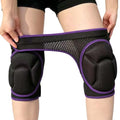 Women Brearhable Knee Pads for Gardening, Lightweight Foam Cap, Purple S - color: Purple, size: Small