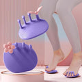 Foot Arch Trainer Massager, Toe Stretcher, Calf and Glute Exercise Tool, Feet Massagers to Improve Foot Bunion Toe Training Thin Calves Legs Purple - color: Purple