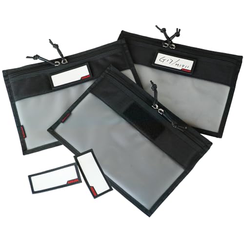 3-Pack Handgun Case,Soft Pistol Rug Case Tactical Handgun Storage Pouch with for Hunting Shooting Range Sports 4 of ID Patches Included (Small Black) - color: Small Black