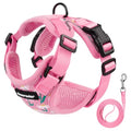 Dooradar Cat Harness and Leash Set, Adjustable and Escape Proof, Xs - color: Pink Coneflower, size: Xs