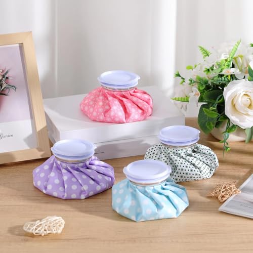 Honoson Reusable Ice Bags Hot Cold Therapy Leakproof,None - style: Polka Dots Style