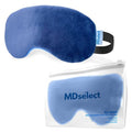 Microwavable & Freezable Hydro Beads Eye Mask - Warm & Cold Therapy for Dry Eyes, Styes, Blepharitis & Sinus Relief