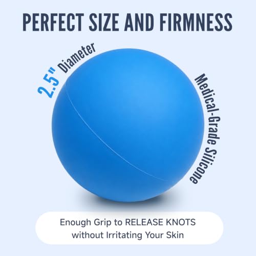 Soft Spiky Massage Ball Lacrosse Massage Ball for Myofascial Release