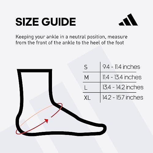 Adidas Knitted Support Sleeve, Ergonomic Compression Sleeve - size: X-Large, style: Ankle Support