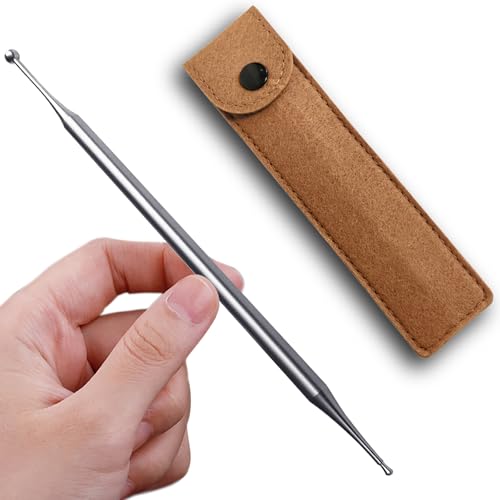 BYYDDIY Stainless Steel Dual Head Facial Reflexology Tool Set (6.3 inch) - style: 6.3 inch