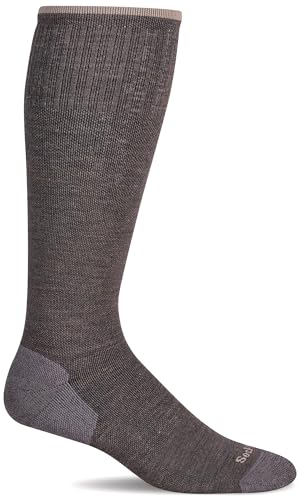Sockwell Women's Circulator Moderate Graduated Compression Sock - color: Mushroom, size: Medium-Large