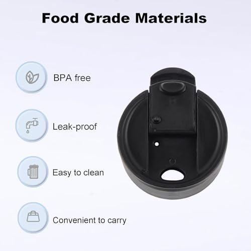 Flip Lid for Hydro Flask 12 16 18 20 32 40 64 oz Wide Mouth Water Bottles, Simple Modern Replacement Flip Lid for Hydroflask,Thermoflask,Iron Flask, Takeya and More 2.28" Wide Mouth Bottles