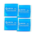 Soft Gel Cold Packs for Injuries, 4 Pack, Reusable Small Ice Packs - color: 5.5" X 5.1" - 4 Ice Packs