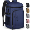 Capolo Cooler Backpack Insulated Leak Proof for Women Men Soft Cooler Bag - color: Blue, size: 36 Cans