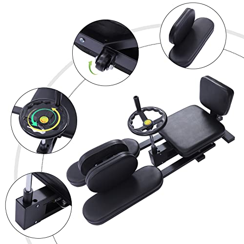 Leg Stretcher Machine, 300KG 200° Leg Arts Training Fitness Stretching Machine Reduce Muscle Soreness and Increase Joint Flexibility Tools for Students Mother Yoga Fitness Martial Arts Enthusiasts