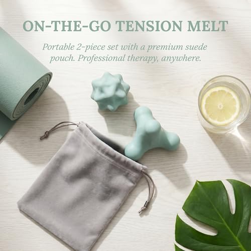 Trigger Point Massage Tool, 2 Piece Muscle Knot Relief Set