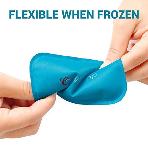 Small Ice Packs, 6 Pcs, Reusable Mini Gel Hot Cold Pack Compress for Injury - style: Small Ice Packs - 6 Pack