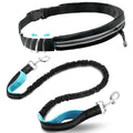 Waist Leash for Medium Large Dog Walking, Hand Free Leash with Zipper Pouch
