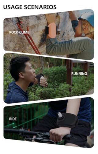 Hands-Free Wrist Water Bottle - 7oz Leak-Proof Silicone Sports Flask