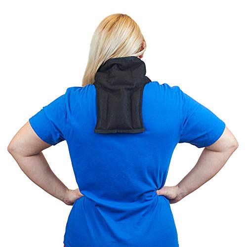 Polar Products Microwavable Universal Wrap for Chronic Pain, Cramps, Arthritis, Joint Pain | Moist Heat for Neck & Upper Spine | Stress & Tension Relief | Reusable Hot Pack for Sore Muscles - size: Neck & Upper Spine