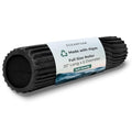 Oceanfoam Soft Tidal Roller - Soft Density Foam Roller (Black & Charcoal) - color: Black & Charcoal Marbled