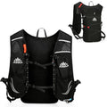 Azarxis Hiking Hydration Pack Running Backpack 10L Daypack Vest for Women Men Lightweight Cycling Biking Trail Race Jogging (Black - Only Backpack) - color: #3 Black (10l) - Only Backpack