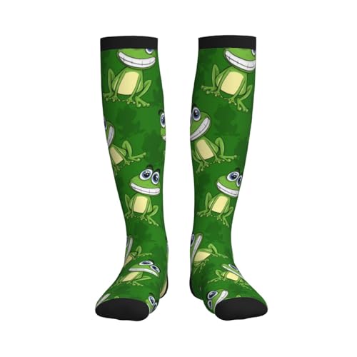 Compression Socks Circulation 15-20 Mmhg Knee High - color: Frog