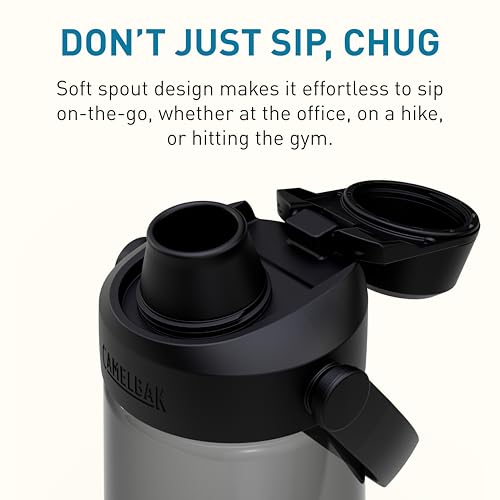 CamelBak Thrive Chug Water Bottle 25oz, Charcoal - color: Charcoal, size: 25 Ounces