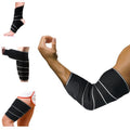 Luwint 60'' Long Elastic Bandage, Anti-slip Compression Wrap for Elbow Ankle Calf, 1 Piece