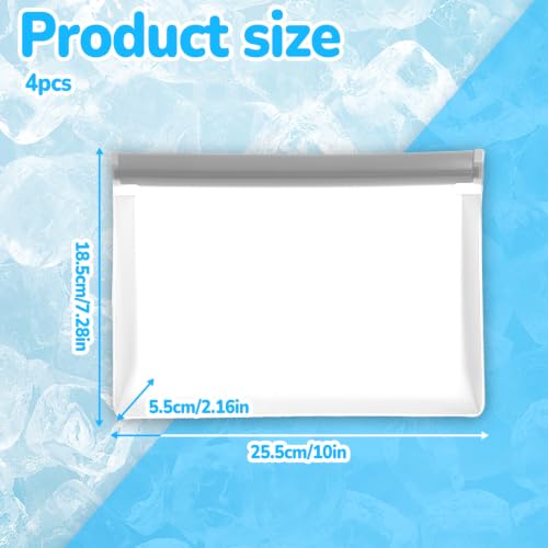 Reusable Ice Storage Bags - color: grey