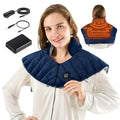 Portable Cordless Heating Pad for Neck and Shoulders Back, 15000mAh Battery