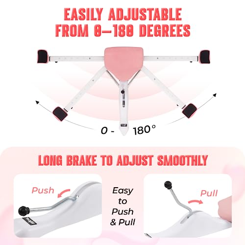 Yes4All Leg Stretcher Split Machine for Flexibility Versatile 330lbs Heavy Duty Narrow Wide Handle with Anti-Slip Rubber Grip