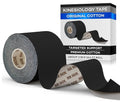 SB SOX Original Cotton Kinesiology Tape Roll (16ft) - color: Black