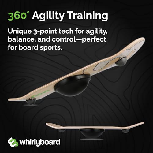 Whirly Board Spinning Balance Board & Agility Training Equipment - size: Natural Cork Rubber Grip Tape