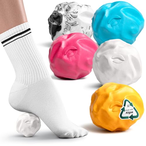 Oceanfoam Ball Roller - Lacrosse Ball Massage Ball Therapy (Pack of 5) - color: Pack of 5 (Mix)