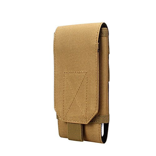Tactical MOLLE Smartphone Holster, Universal Army Mobile Phone Belt Pouch EDC Security Pack Carry Accessory Kit Blowout Pouch Belt Loops Waist Bag Case for iPhone SE 5S Samsung Galaxy S4 mini - color: #D (Small)