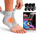 2-Pack Ankle Brace Pro Lace up Anklepro Support Women Men Bidirectional Motion Softball Ankles Sports Sock with Straps Lightweight Basketball Elastic Ankle Stabilizer for Sprained Injured Foot (Light gray) - color: Light gray